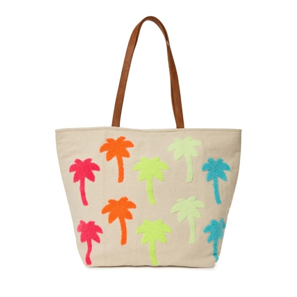 No Boundaries Handbags - Women's tote bag palm tree print